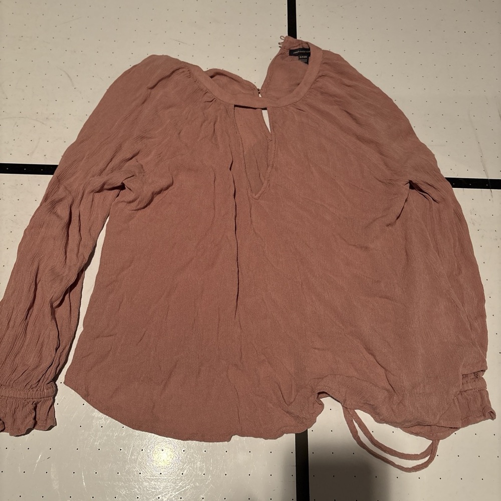American Eagle Outfitters Mauve Blouse